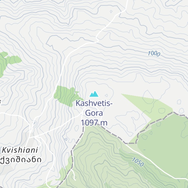 Map of Kashvetis-Gora
