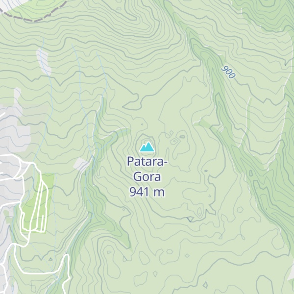 Map of Patara-Gora