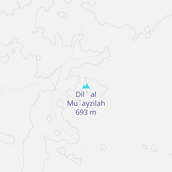 Map of Dil` al Mu`ayzilah