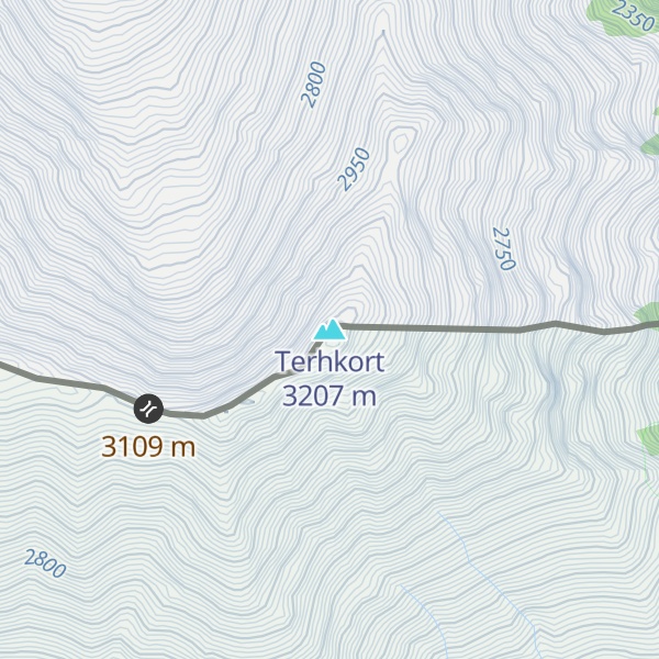 Map of Terhkort