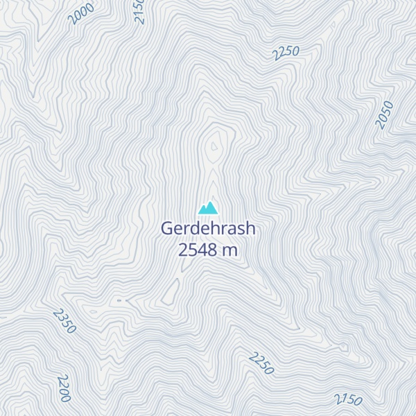 Map of Gerdehrash