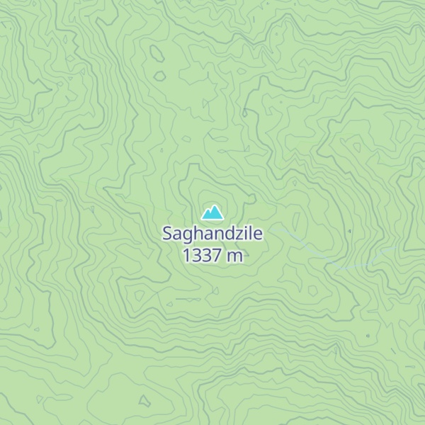 Map of Saghandzile