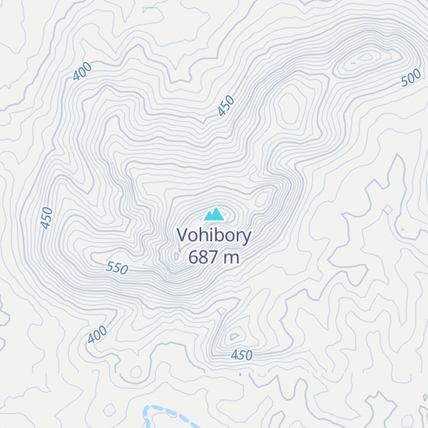 Map of Vohibory