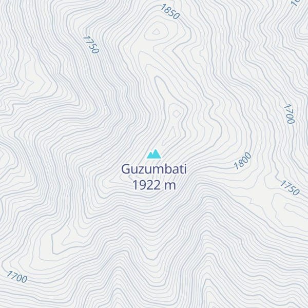 Map of Guzumbati