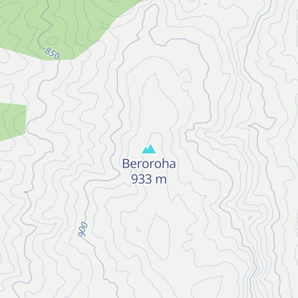 Map of Beroroha