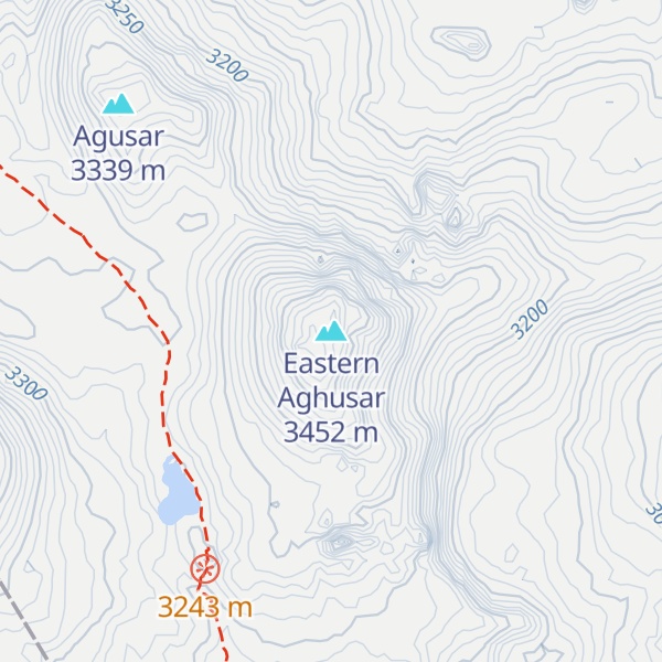 Map of Eastern Aghusar