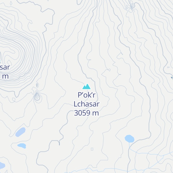 Map of P’ok’r Lchasar