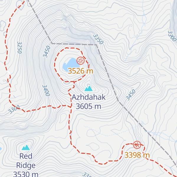 Map of Azhdahak