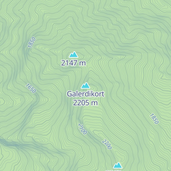 Map of Galerdikort