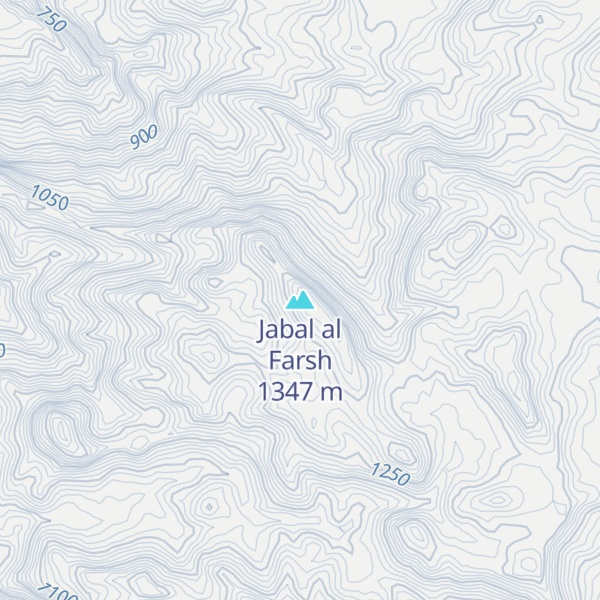 Map of Jabal al Farsh