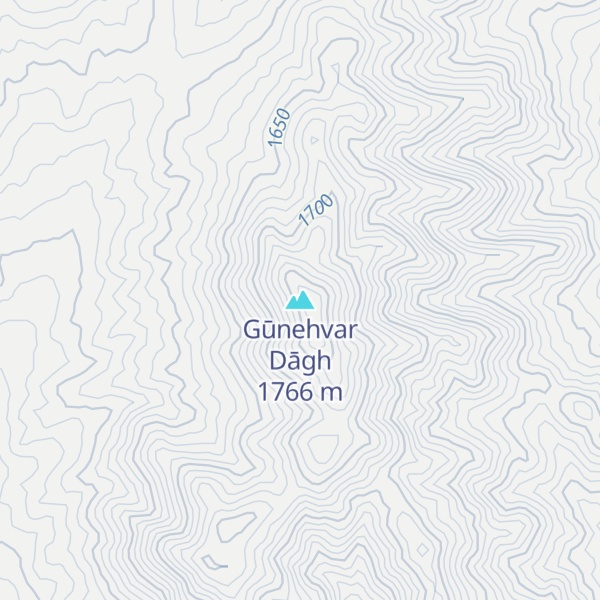 Map of Gūnehvar Dāgh