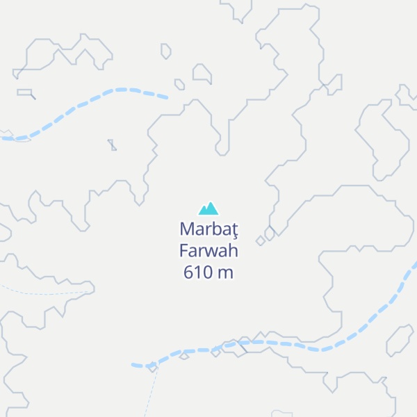 Map of Marbaţ Farwah