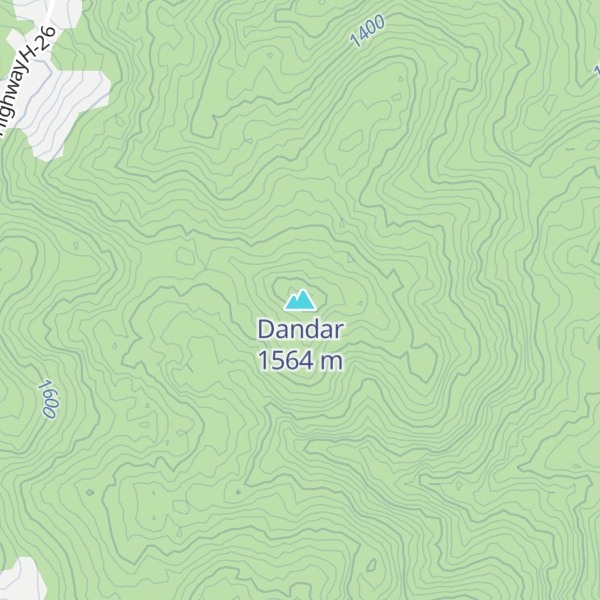 Map of Dandar