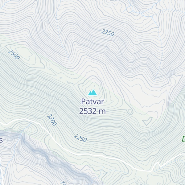 Map of Patvar