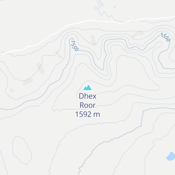 Map of Dhex Roor
