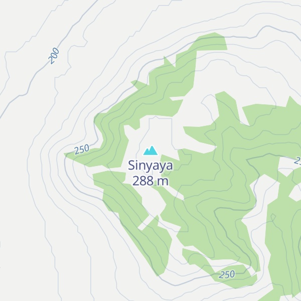 Map of Sinyaya