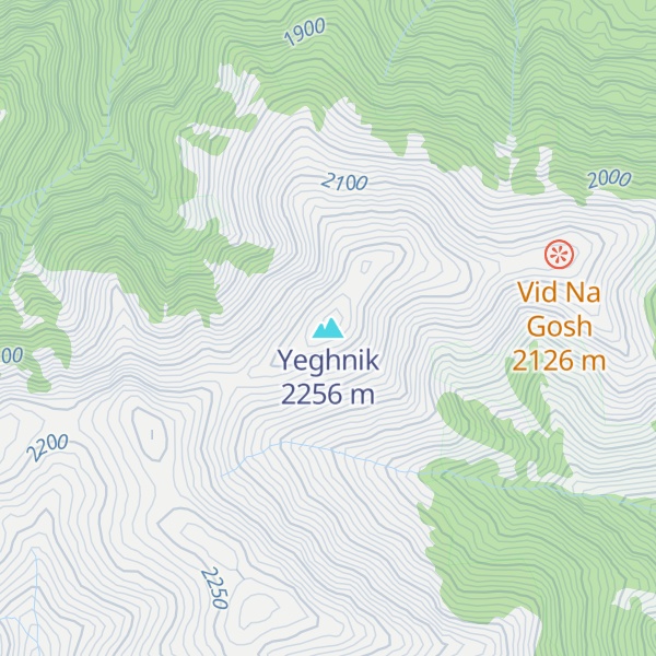 Map of Yeghnik