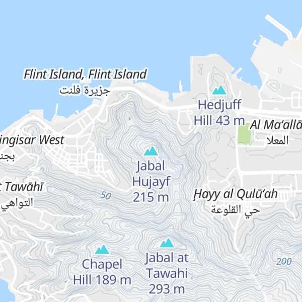 Map of Jabal Hujayf
