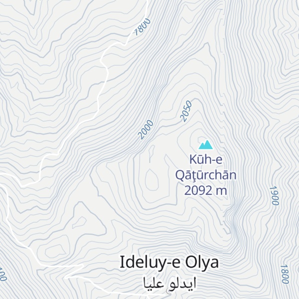 Map of Kūh-e Īlkhī Dāsh