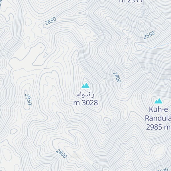 Map of راندوله