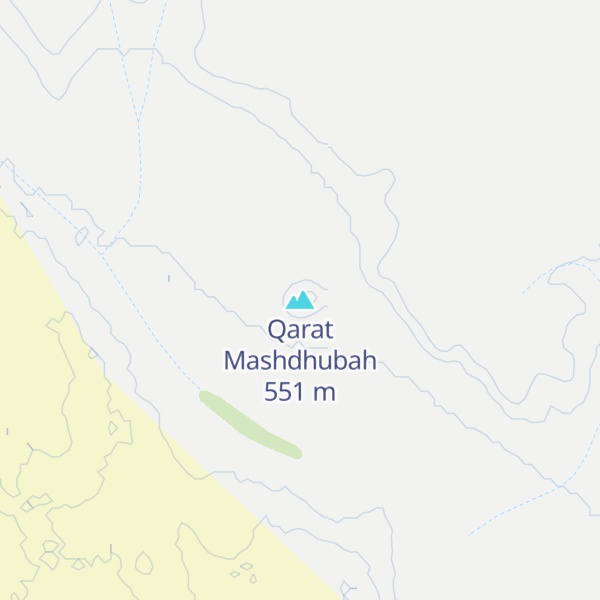 Map of Qarat Mashdhubah