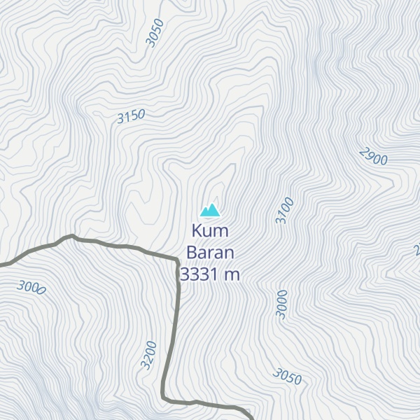Map of Kum Baran