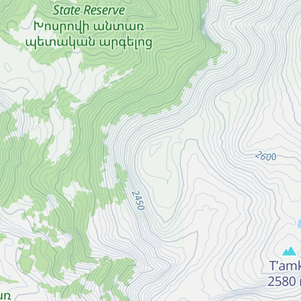 Map of Spitak