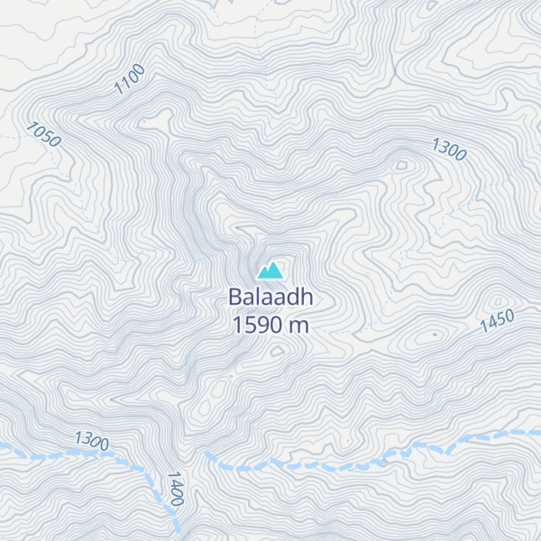 Map of Balaadh