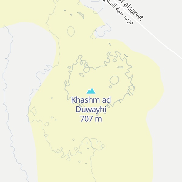 Map of Khashm ad Duwayhi