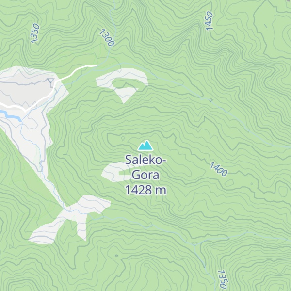 Map of Saleko-Gora