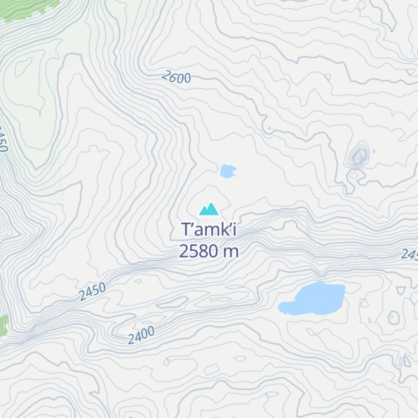 Map of T’amk’i