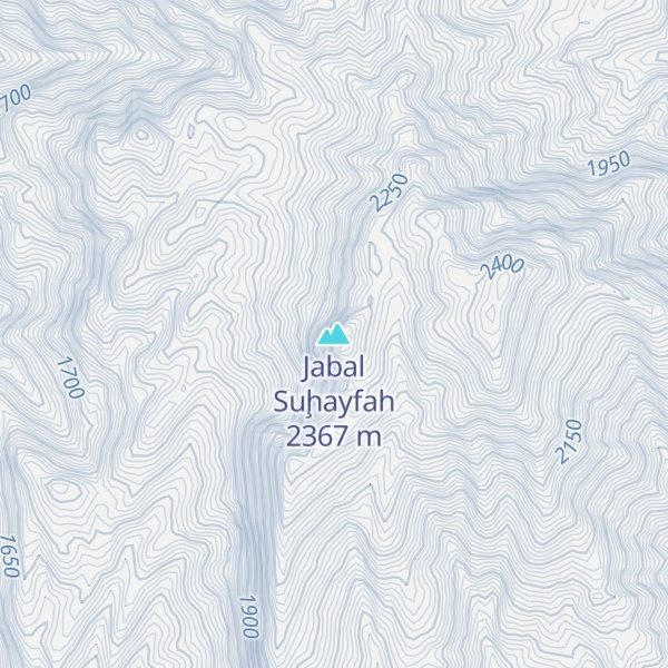 Map of Jabal Suḩayfah