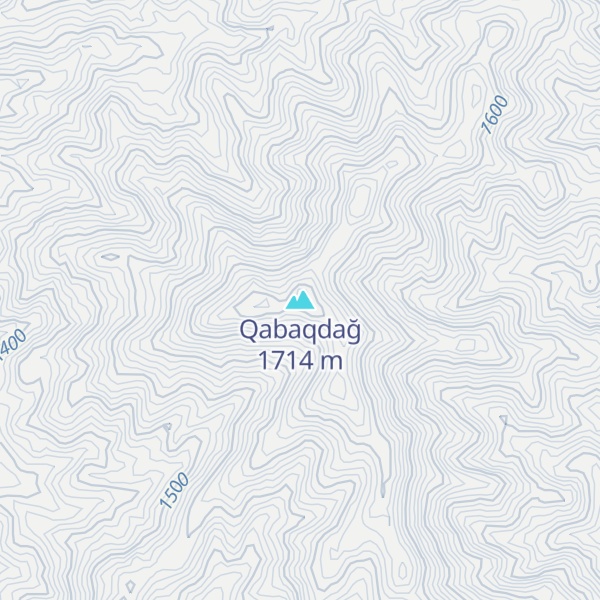 Map of Qabaqdağ