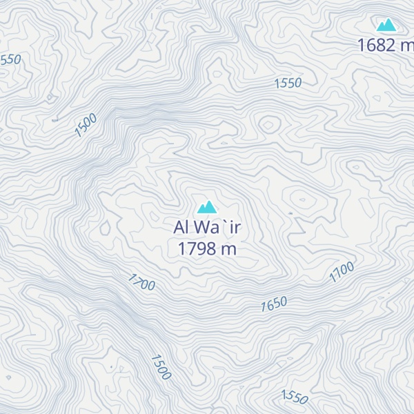Map of Al Wa`ir