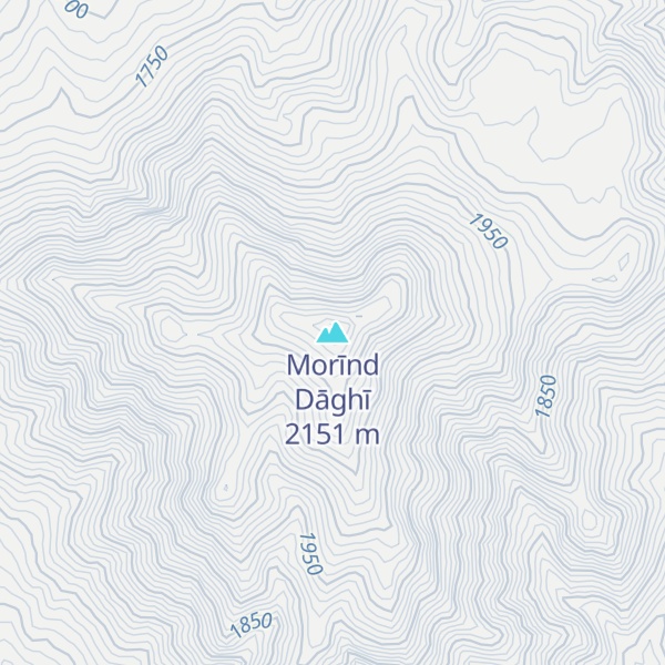 Map of Morīnd Dāghī
