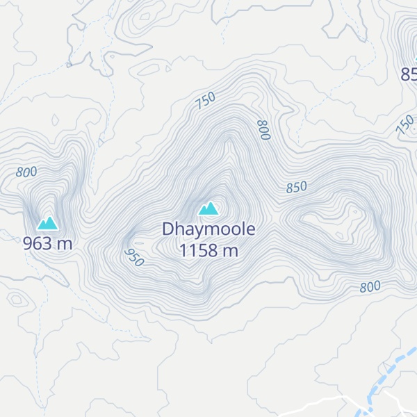 Map of Dhaymoole