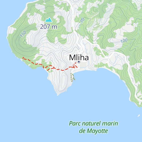 Map of Gîte de M'liha