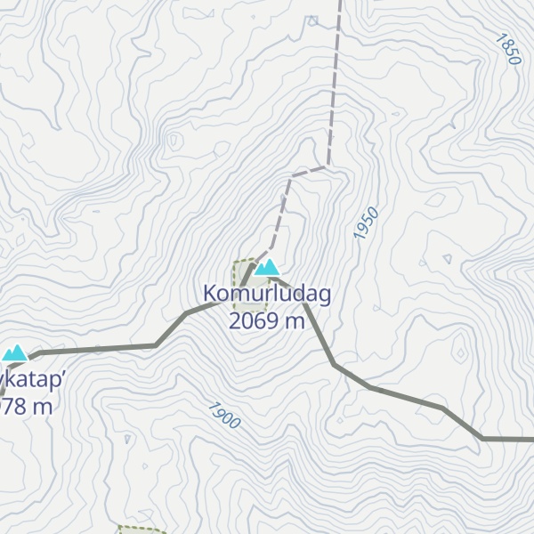 Map of Komurludag