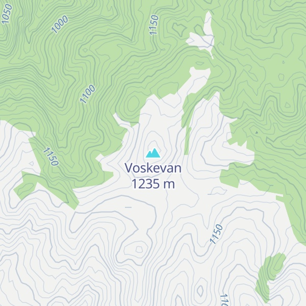 Map of Voskevan