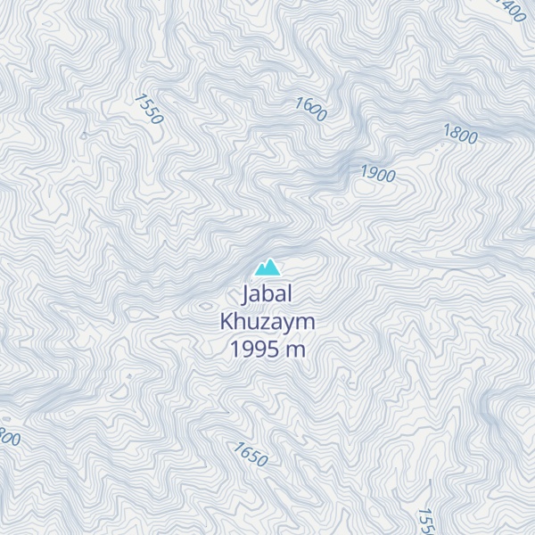 Map of Jabal Khuzaym