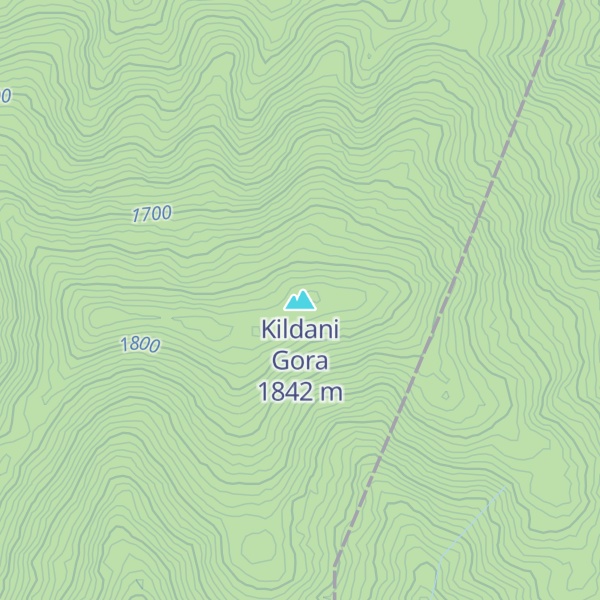 Map of Kildani Gora
