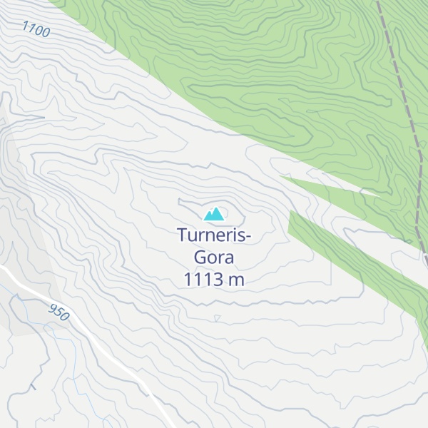 Map of Turneris-Gora