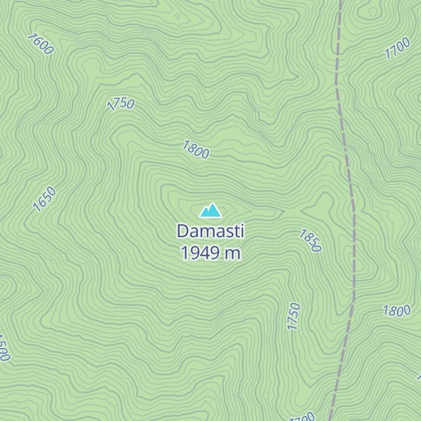 Map of Damasti