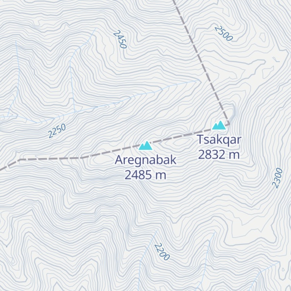 Map of Aregnabak