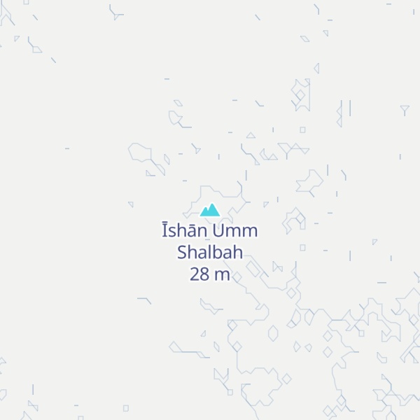 Map of Īshān Umm Shalbah