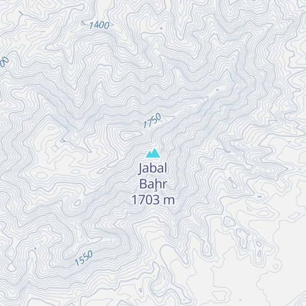 Map of Jabal Baḩr