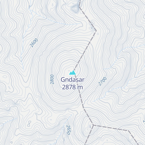 Map of Gndasar