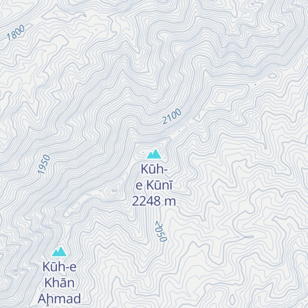 Map of Kūh-e Kūnī