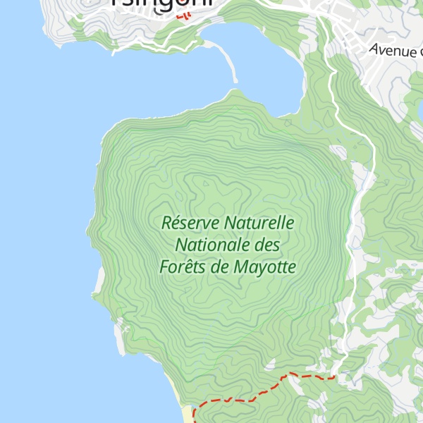 Map of Choungui