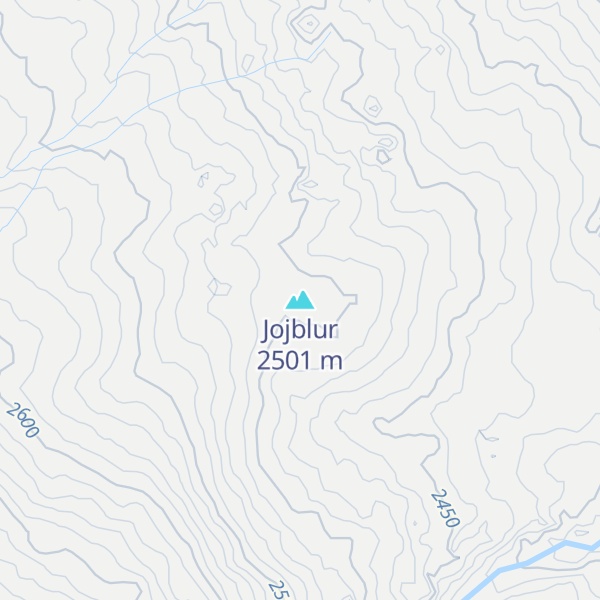 Map of Jojblur